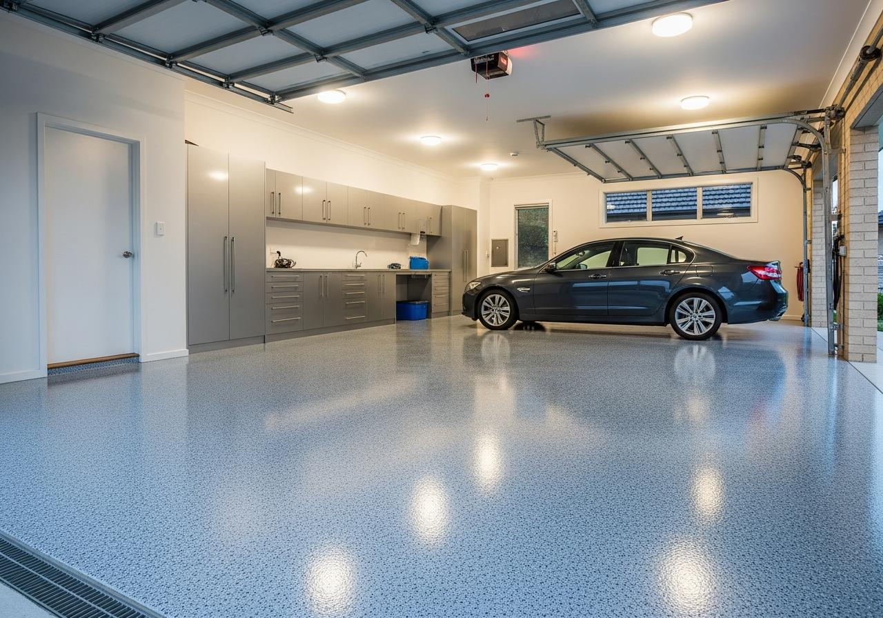 Premium garage floor coating